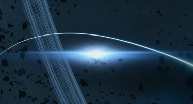 parlaklık ile karanlık alan soyut duvar kağıdı