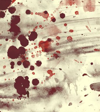 grunge suluboya darbeleri ve kopya alanı ile arka plan lekeleri 