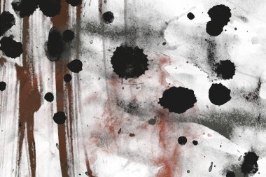 metin için alan ile arka planda soyut renkli lekeler