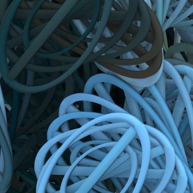 3 boyutlu illüstrasyon. Web modern fon. Renkli desen. Soyut geometrik şekiller. arkaplan.