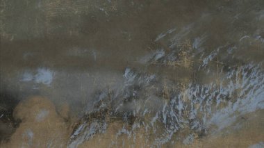 Metin için yeri olan boya lekeleriyle soyut arkaplan