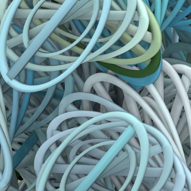 3 boyutlu illüstrasyon. Web modern fon. Renkli desen. Soyut geometrik şekiller. arkaplan.