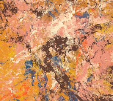 Arkaplanda soyut renkli lekeler