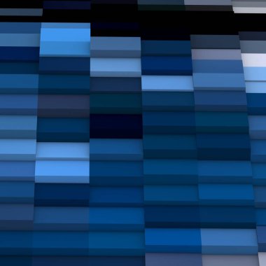 3 boyutlu illüstrasyon. Web modern fon. Renkli desen. Soyut geometrik şekiller. arkaplan.