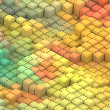 3 boyutlu illüstrasyon. Web modern fon. Renkli desen. Soyut geometrik şekiller. arkaplan.