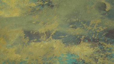 Metin için yeri olan boya lekeleriyle soyut arkaplan