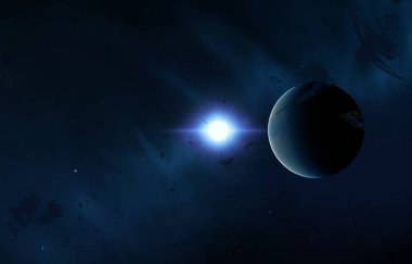 parlaklık ile karanlık alan soyut duvar kağıdı