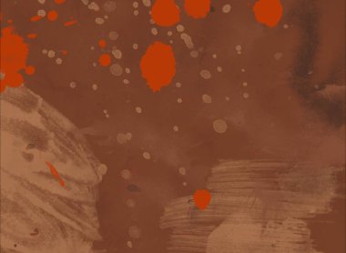 grunge suluboya darbeleri ve kopya alanı ile arka plan lekeleri 