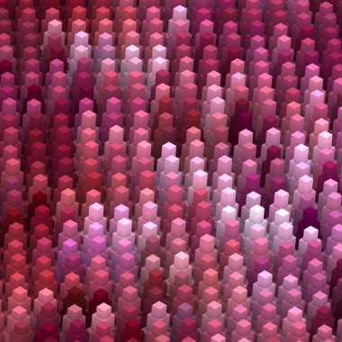 3 boyutlu illüstrasyon. Web modern fon. Renkli desen. Soyut geometrik şekiller. arkaplan.