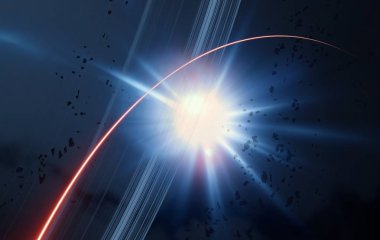 parlaklık ile renkli soyut gökyüzü arka plan