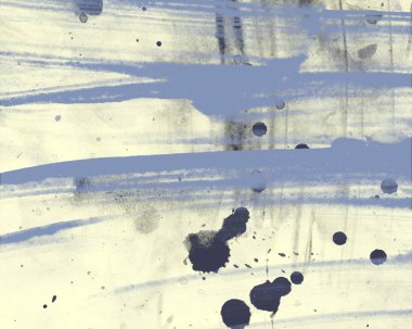 grunge soyut suluboya darbeleri ve boya fırçaları deseni