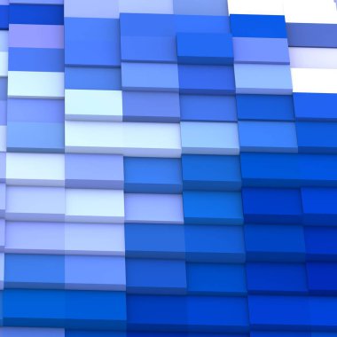 3 boyutlu illüstrasyon. Web modern fon. Renkli desen. Soyut geometrik şekiller. arkaplan.