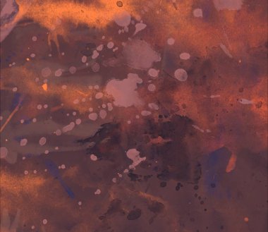 grunge splatter ile soyut suluboya zemin 