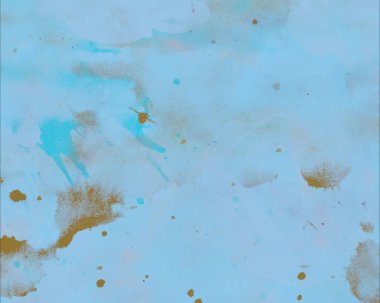 Metin için yeri olan boya lekeleriyle soyut arkaplan