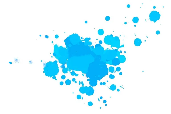 Ilustração Tinta Colorida Salpicos Splatters Pintura Fundo Brilhante — Fotografia de Stock