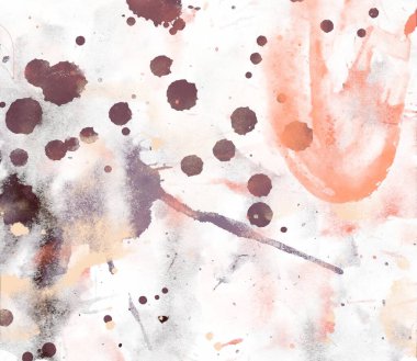 grunge splatter ile soyut suluboya zemin 