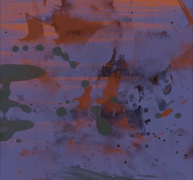grunge splatter ile soyut suluboya zemin 