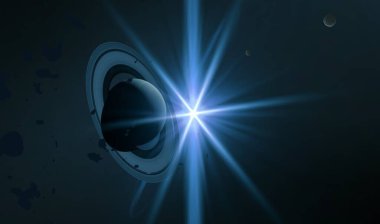 parlaklık ile renkli soyut gökyüzü arka plan