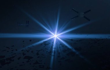 kozmos astronomi arka plan, evren