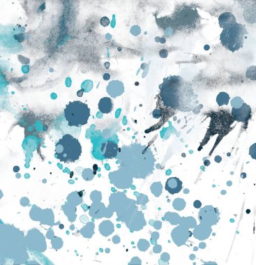 grunge splatter ile soyut suluboya zemin 