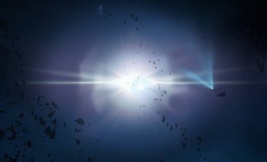 Soyut alan koyu arka plan  