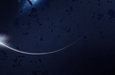 parlaklık ile renkli soyut gökyüzü arka plan