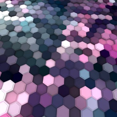 3 boyutlu illüstrasyon. Web modern fon. Renkli desen. Soyut geometrik şekiller. arkaplan.