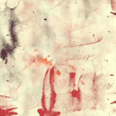 grunge soyut suluboya darbeleri ve boya fırçaları deseni