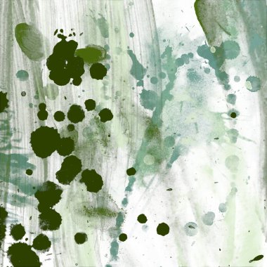 Metin için yeri olan boya lekeleriyle soyut arkaplan