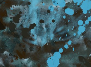 grunge splatter ile soyut suluboya zemin 