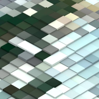 3 boyutlu illüstrasyon. Web modern fon. Renkli desen. Soyut geometrik şekiller. arkaplan.