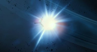 Soyut alan koyu arka plan  