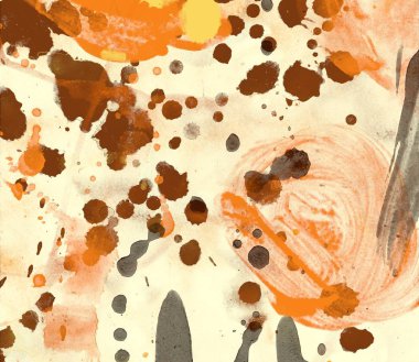 grunge splatter ile soyut suluboya zemin 