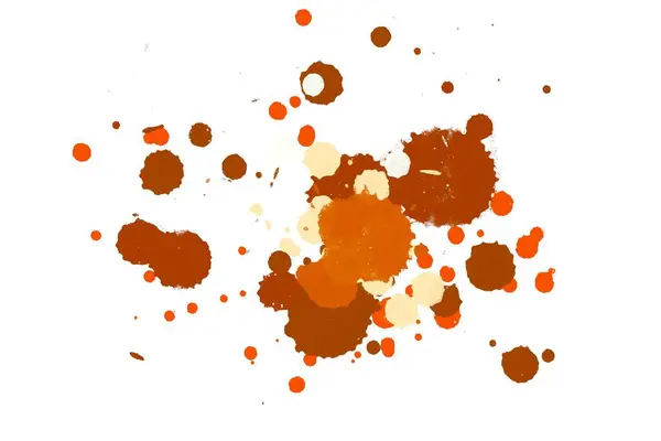 Illustration Colorful Ink Splashes Paint Splatters Bright Material — Stock Photo, Image