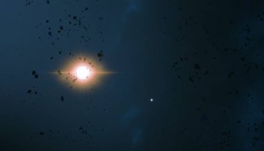 Soyut alan koyu arka plan  