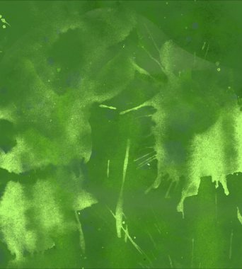 grunge soyut suluboya darbeleri ve boya fırçaları deseni