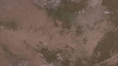 Metin için yeri olan boya lekeleriyle soyut arkaplan