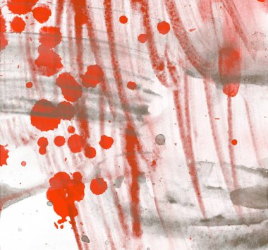 Metin için yeri olan boya lekeleriyle soyut arkaplan