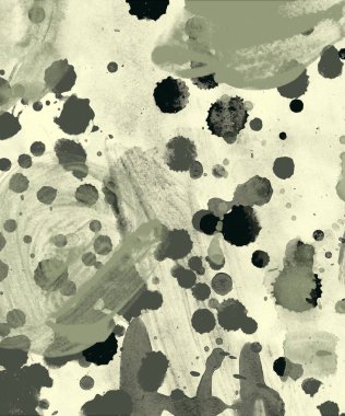 metin için alan ile arka planda soyut renkli lekeler