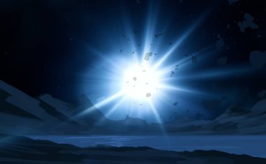 parlaklık ile karanlık alan soyut duvar kağıdı