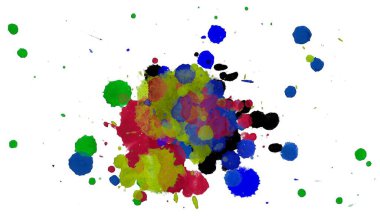 damla ile soyut renkli arka plan