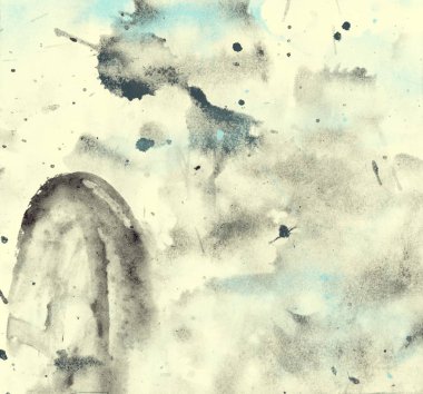 grunge desensoyut suluboya darbeleri ve lekeleri