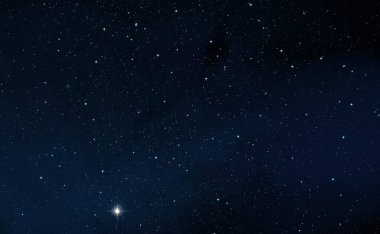 yıldız ile güzel kozmos astronomi arka plan