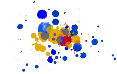 damla ile soyut renkli arka plan