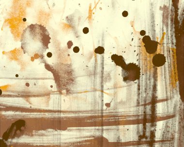 grunge desensoyut suluboya darbeleri ve lekeleri