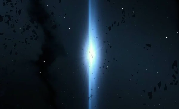 Belo Fundo Astronomia Cosmos Com Estrelas — Fotografia de Stock