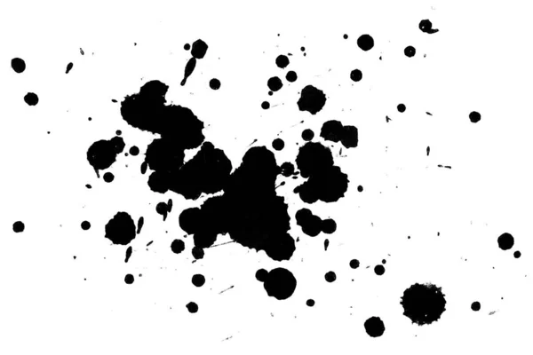 Εικονογράφηση Πολύχρωμες Σταγόνες Μελανιού Μπογιά Πιτσιλίζει Φωτεινό Υλικό Πολλαπλές Κουκκίδες — Φωτογραφία Αρχείου