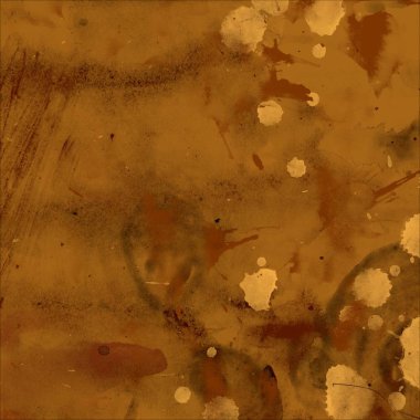 grunge soyut suluboya darbeleri ve boya fırçaları deseni