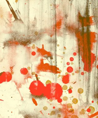 grunge desensoyut suluboya darbeleri ve lekeleri