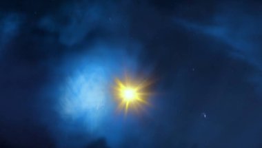 parlaklık ile renkli soyut gökyüzü arka plan